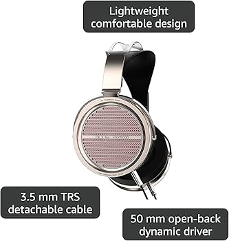 Aune AR5000 Full-Size Open-Back Headphones with MLD Driver